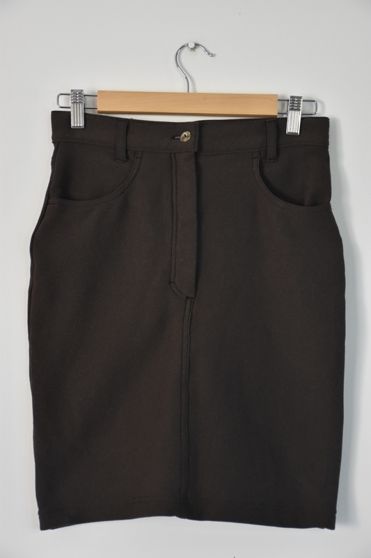 Jupe marron
