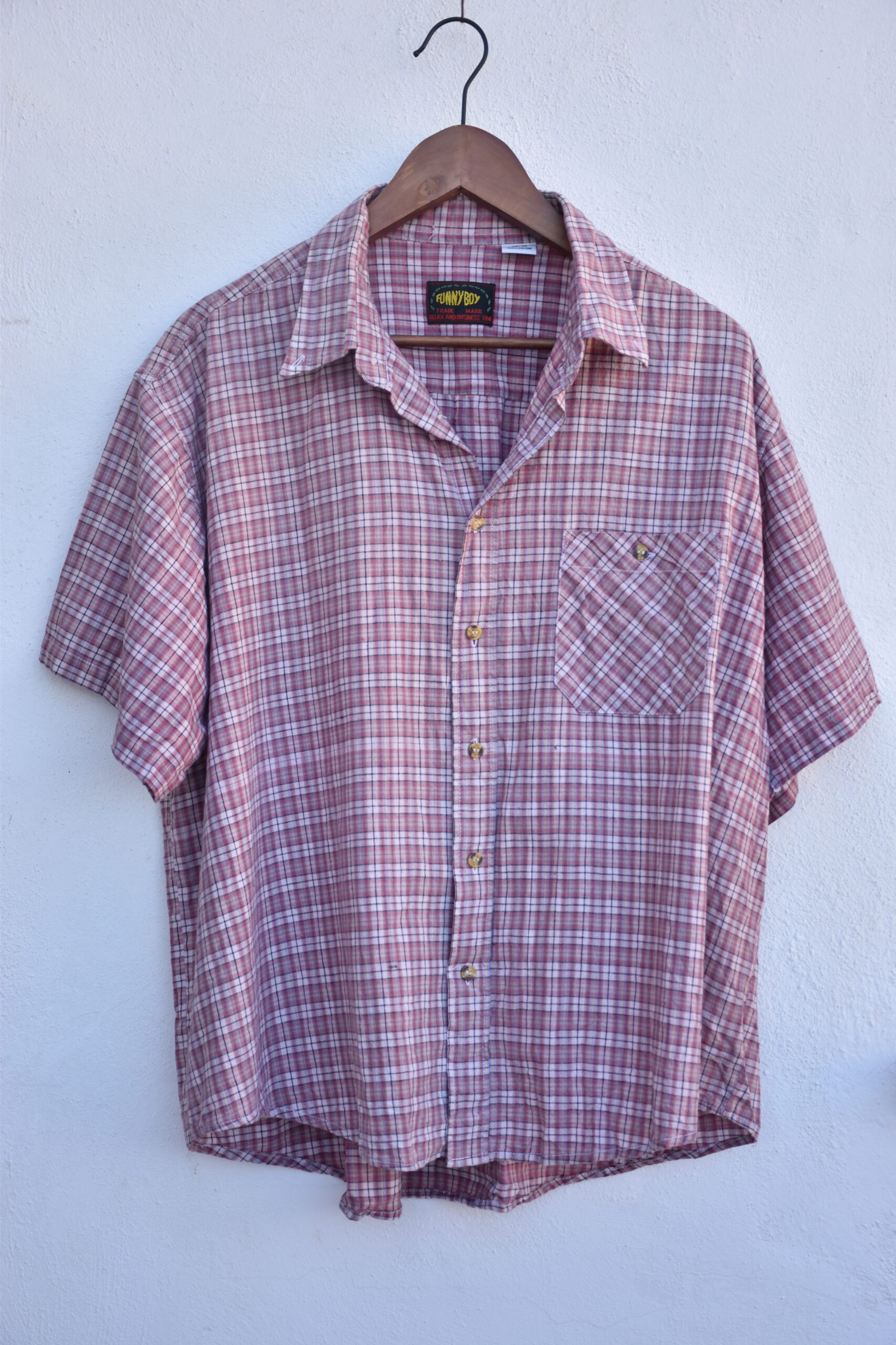 Chemise rose