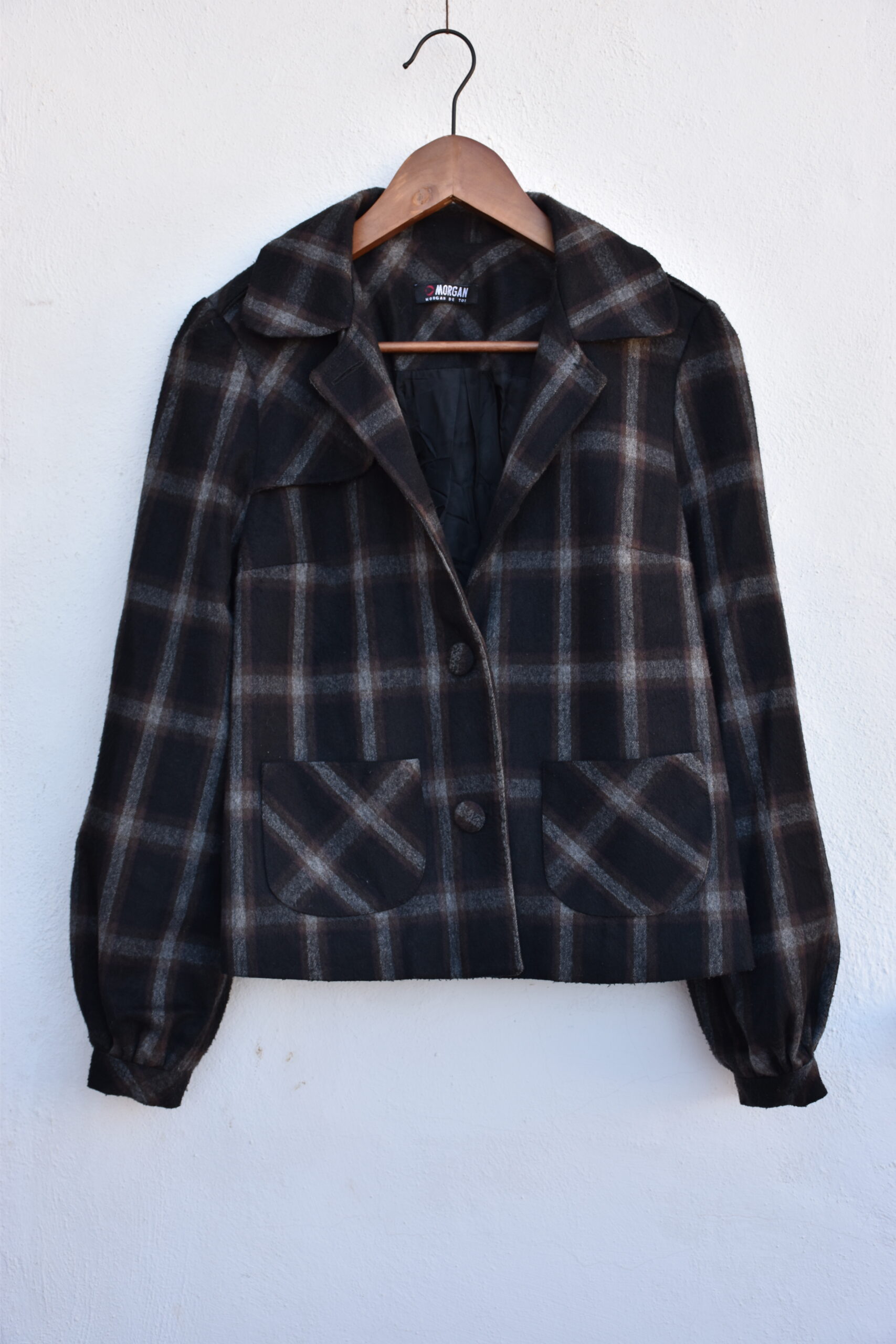 Veste à carreaux
