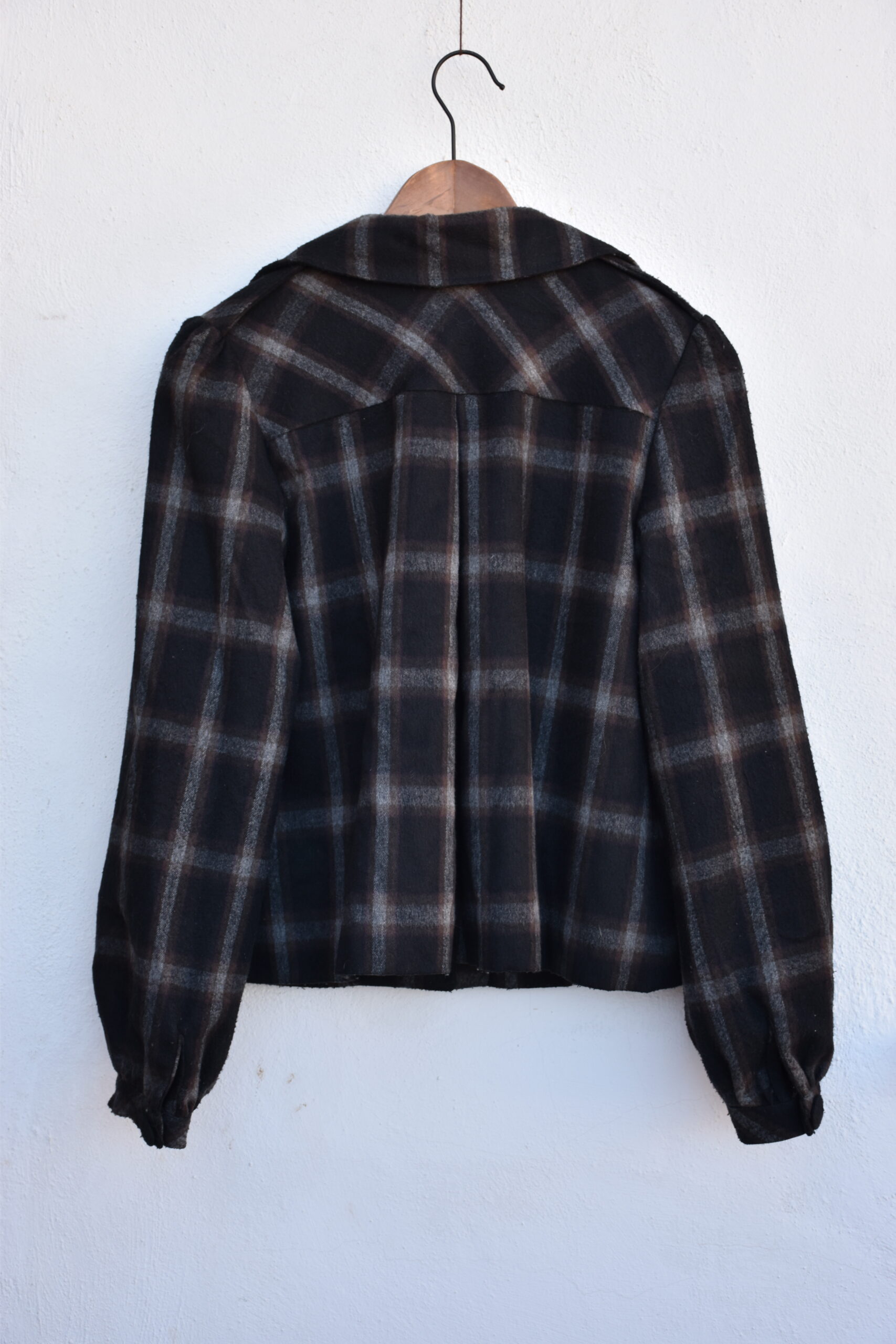 Veste à carreaux