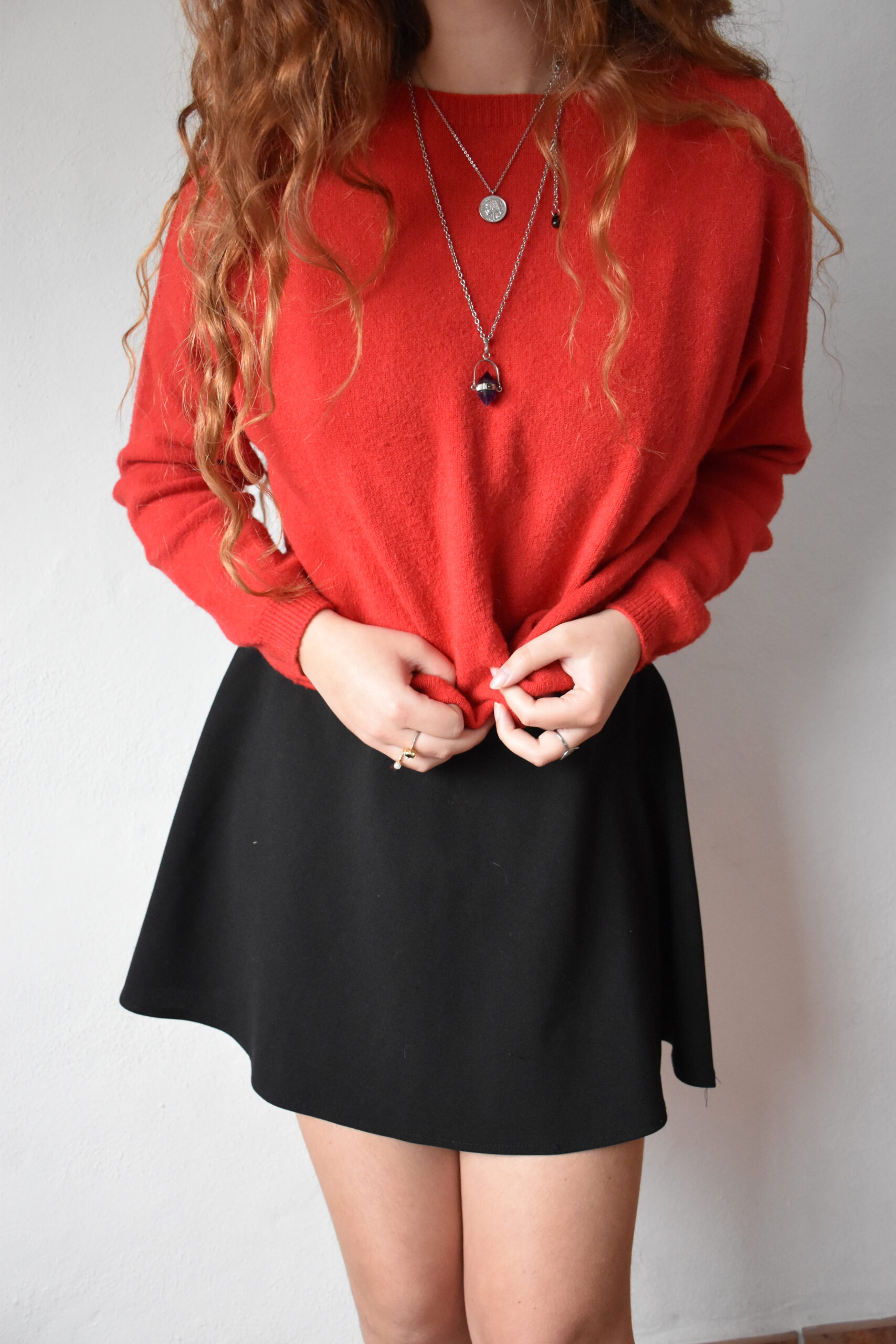 Pull rouge