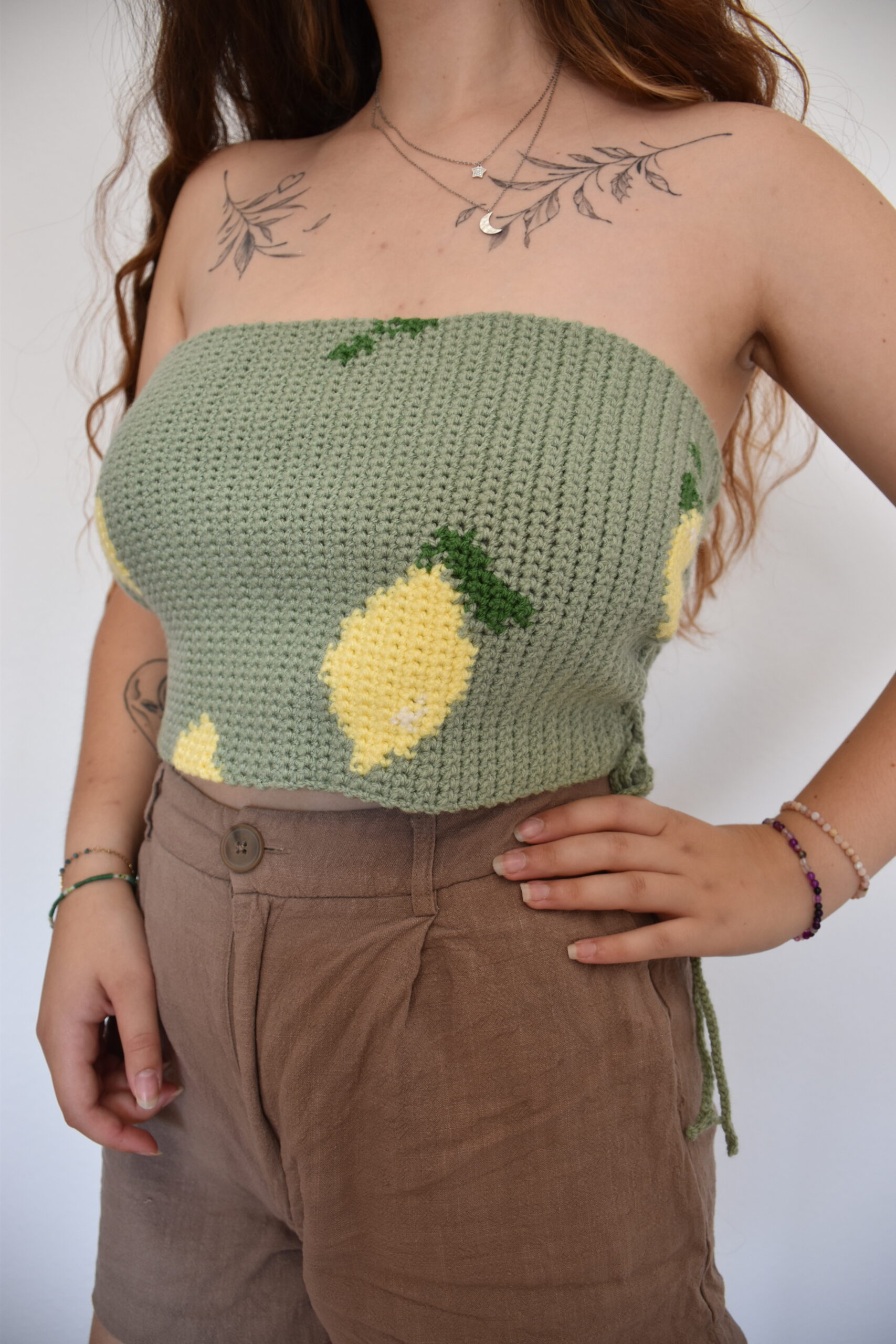 Haut crochet citrons