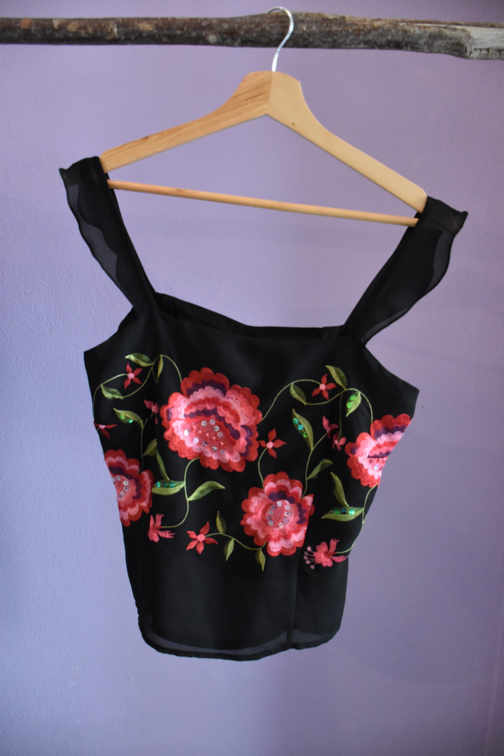 Haut fleurs